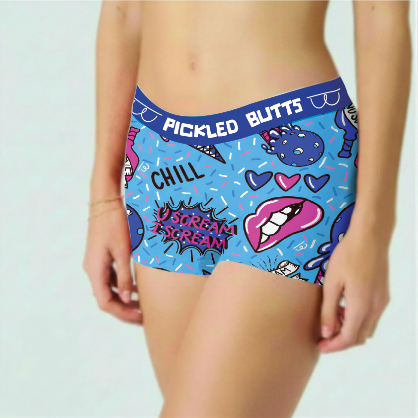 BLUE I-Scream Print-Ladies